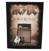 patch large AC / DC - In Rock We Trust - RAZAMATAZ