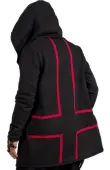 hoodie women's unisex - Cross - AMENOMEN S