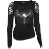 t-shirt women's - Raven Cage - SPIRAL M