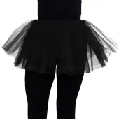 skirt women's POIZEN INDUSTRIES - Cor Midi Tutu- Black