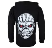 hoodie men's Iron Maiden - Eddie Axe White - ROCK OFF M