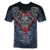 t-shirt metal men's Slayer - Hell Awaits - LIQUID BLUE L