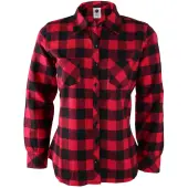 shirt women's ROTHCO - PLAID - RED XS