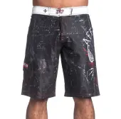 swimsuits men (shorts) AFFLICTION - Wild Wing - BK 31