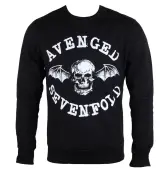 hoodie men Avenged Sevenfold - Classic Deathbat - ROCK OFF L