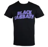t-shirt metal men's Black Sabbath - Wavy Logo - ROCK OFF 4XL