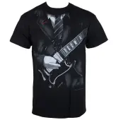 t-shirt metal men's AC-DC - Angus Young Black - LIQUID BLUE XL