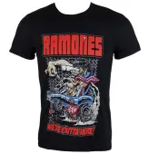 t-shirt men Ramones - Outta Here - ROCK OFF S