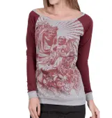 t-shirt hardcore women's - Black Santa - HYRAW XL