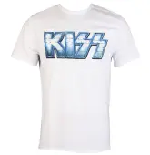 t-shirt metal men's Kiss - METAL DISTRESSED LOGO - AMPLIFIED S