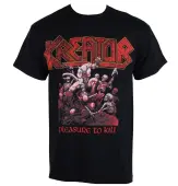 t-shirt metal men's Kreator - PLEASURE TO KILL - RAZAMATAZ L