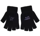 Gloves Black Sabbath - PURPLE LOGO & DEVIL - RAZAMATAZ