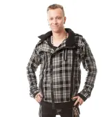 winter men´s jacket POIZEN INDUSTRIES - LUCA - GREY M