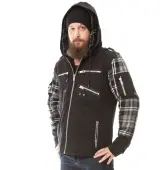 Winter jacket POIZEN INDUSTRIES - JESSE - BLACK S