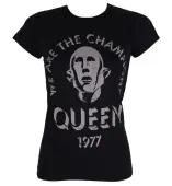 t-shirt metal women's Queen - We Are The Champions - ROCK OFF L