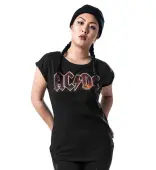t-shirt metal women's AC-DC - Voltage - NNM 5XL