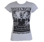 t-shirt metal women's Green Day - POWER SHOT - PLASTIC HEAD XXL