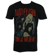 t-shirt metal men's Mötley Crüe - Vintage World Tour Devil - ROCK OFF XL