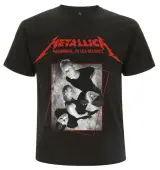 t-shirt men's Metallica - Hardwired Band Concrete - Black L