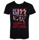 men's t-shirt KISS - Shout It Out Loud - HYBRIS M