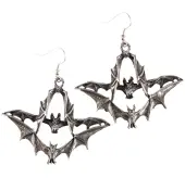 Earrings BATS