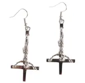 Earring CROSS