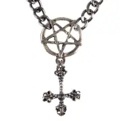 Collar PENTAGRAM, CROSS