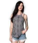 top women METAL MULISHA - GLAM HALTER - CHH L