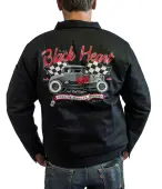 Men's spring-autumn jacket BLACK HEART - SPRINTER - BLACK L