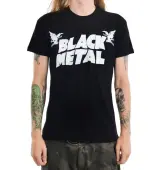 t-shirt gothic and punk men's - BLACK METAL - TOO FAST L