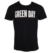 t-shirt metal men's Green Day - Logo & Grenade Applique Slub - ROCK OFF XL