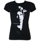 t-shirt women Amy Winehouse - Scarf Portrait - Black S