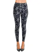 pants women (leggings) TOO FAST - LEXY - COFFINS S