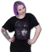 t-shirt women's - RESTING WITCH FACE - SPIRAL S