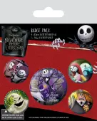 Nightmare Before Christmas Badges - (Characters) - PYRAMID POSTERS