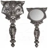 mirror (decoration) ALCHEMY GOTHIC - Cat