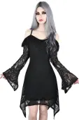 Women's dress KILLSTAR - Deadly Beloved - BLACK XL