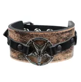 Bracelet Baphomet - brown