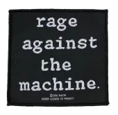 patch RAGE AGAINST THE MACHINE - LOGO - RAZAMATAZ