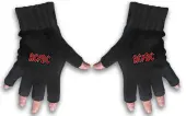 Fingerless Gloves AC/DC - Logo - FG011