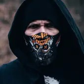 Face mask (mask) Metalshop - Skull & Gas Mask