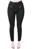 Women's trousers (leggings) KILLSTAR - Into The Void XXL
