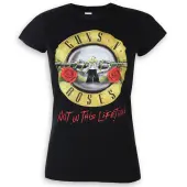 women's t-shirt Guns N' Roses - Not In This Lifetime To ur - ROCK OFF XL