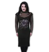 Women's dress SPIRAL - ROSE ANGELS M