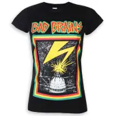 t-shirt metal women's Bad Brains - PLASTIC HEAD - PLASTIC HEAD M