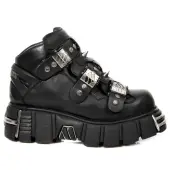 Boots NEW ROCK - ITALI NEGRO, NOMADA NEGRO, TOWER NEGRO ACERO 41