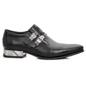 Shoes NEW ROCK - ANTIQUE PULIDO-NEGRO, VIP1 BLACK 41