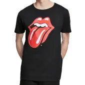 t-shirt metal men's Rolling Stones - Tongue - NNM XS