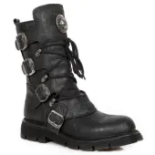 boots NEW ROCK - VINTAGE FLOWER NEGRO 43
