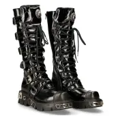 boots NEW ROCK - CRUST NEGRO 41